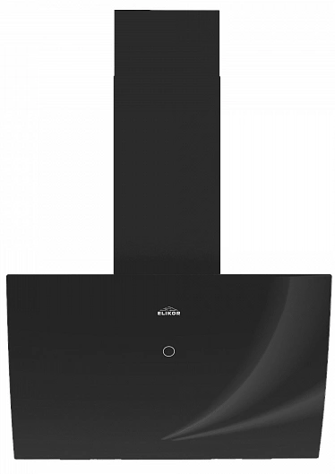 Вытяжка каминная Elikor Wave BK 60 черный управление: сенсорное (1 мотор)