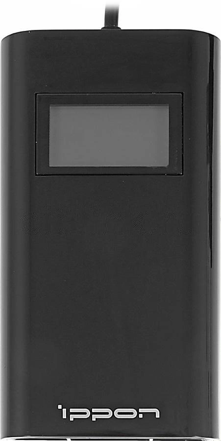 Блок питания Ippon D65U автоматический 65W 15V-19.5V 11-коннект. 3.5A от бытовой электросети LСD индикатор