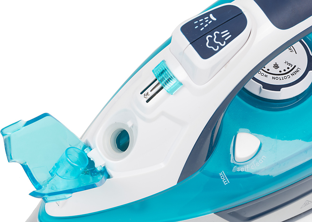 Утюг Vitek 1266-VT-02 2400Вт бирюзовый/белый