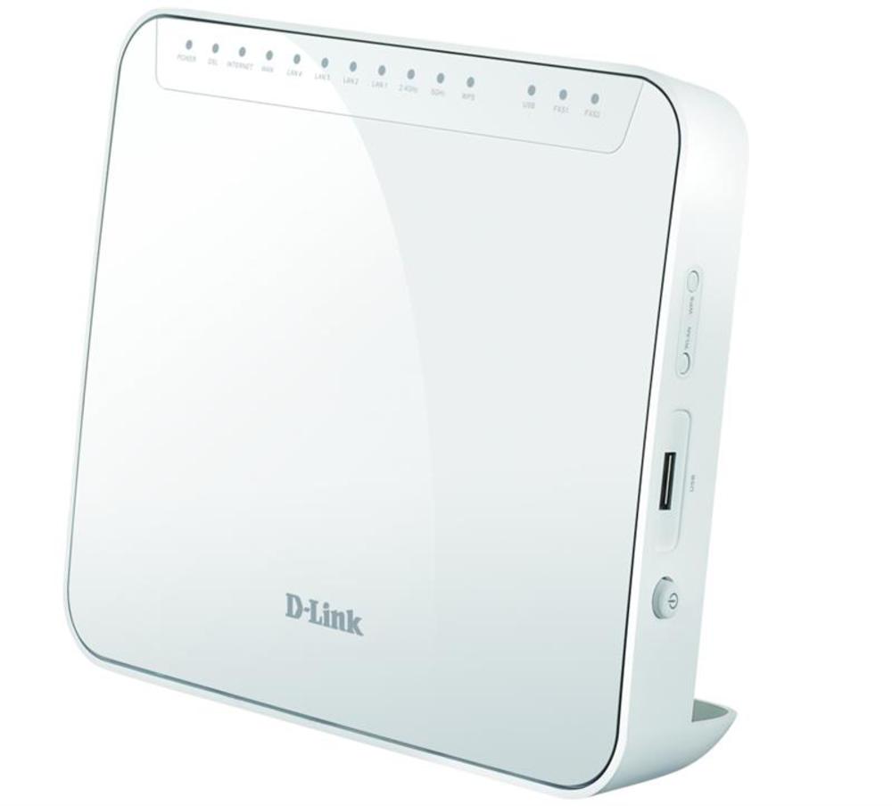 DSL-G2452GR/R1A - Беспроводной двухдиапазонный маршрутизатор AC1200 VDSL2 с поддержкой MU-MIMO, ADSL2+/3G/LTE/Gigabit Ethernet WAN, 2 FXS-портами и USB-портом, D-link