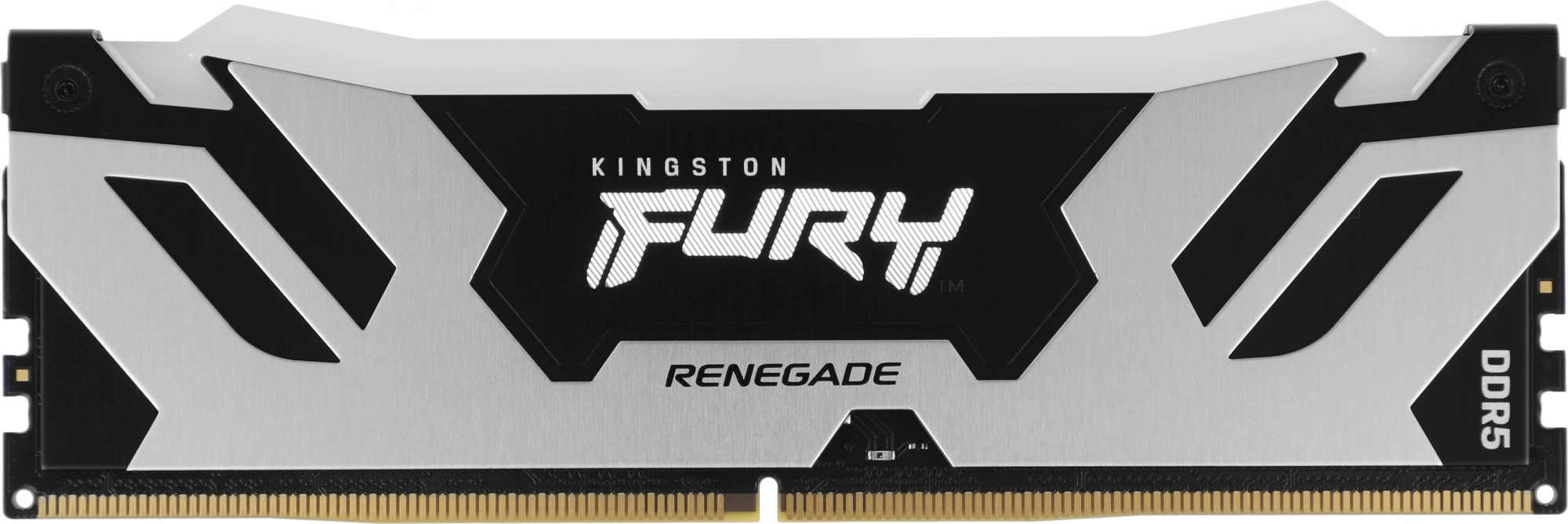 Память DDR5 16GB 6800MHz Kingston KF568C36RSA-16 Fury Renegade Silver XMP RGB RTL Gaming PC5-54400 CL36 DIMM 288-pin 1.4В kit с радиатором Ret