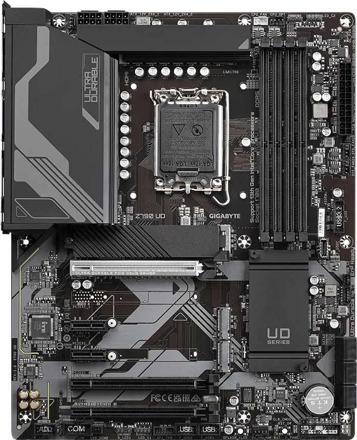 Материнская плата Gigabyte Z790 UD Soc-1700 Intel Z790 4xDDR5 ATX AC`97 8ch(7.1) 2.5Gg RAID+HDMI+DP