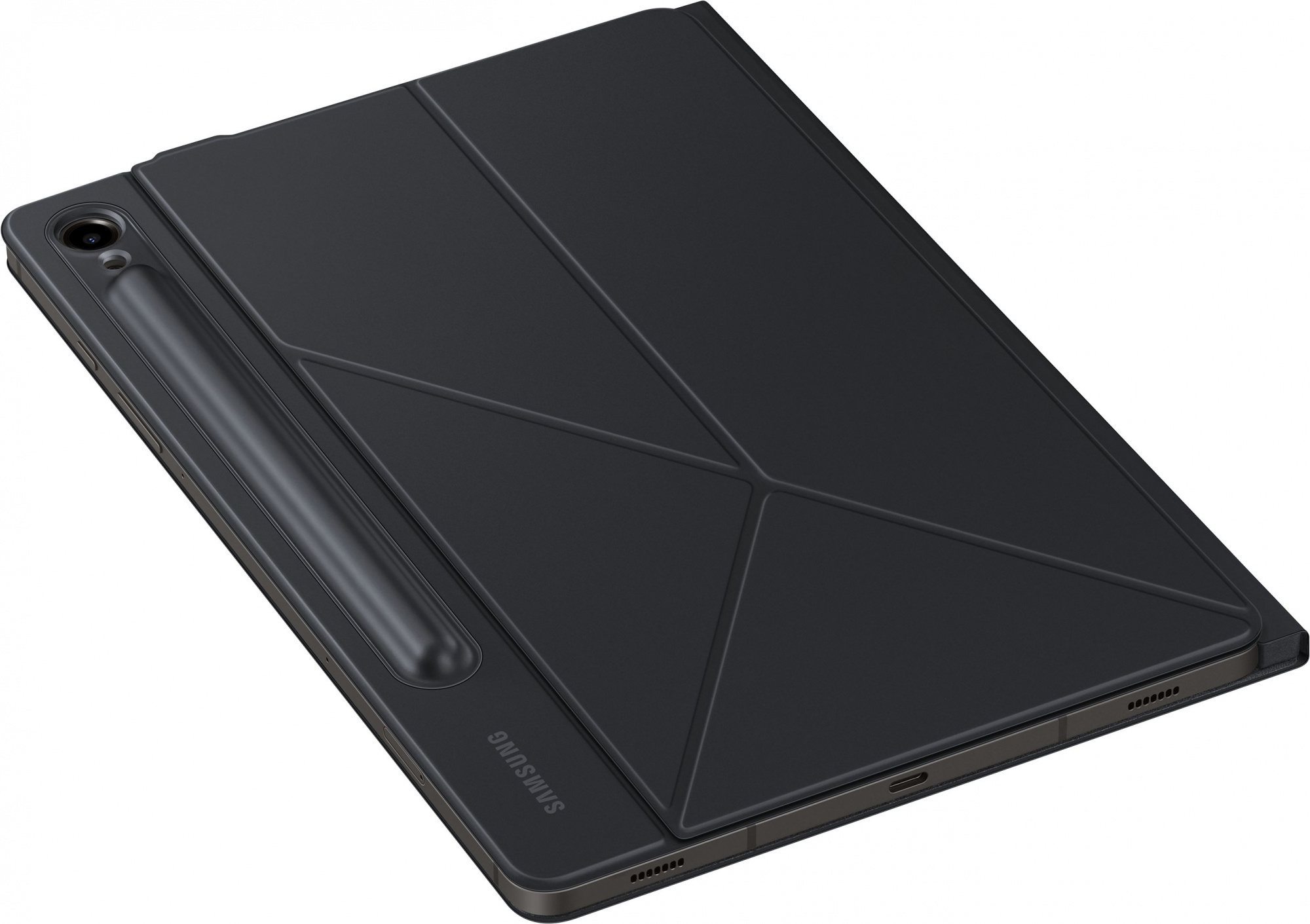Чехол Samsung для Samsung Galaxy Tab S9/S9 FE/S10 FE Smart Book Cover полиуретан черный (EF-BX710PBEGRU)
