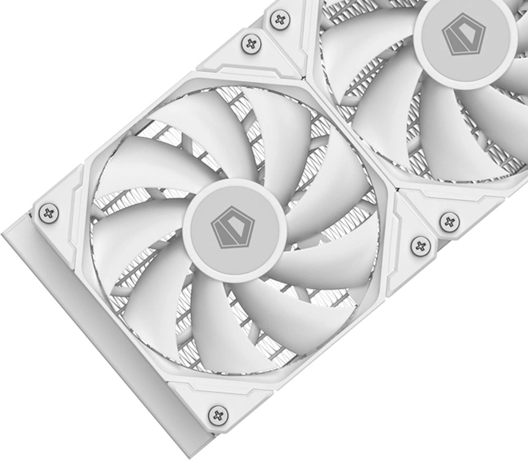 Система водяного охлаждения ID-Cooling FX360 Pro Soc-AM5/AM4/1200/1700/1851 белый 4-pin 14-35.2dB Al+Cu 350W Ret (FX360 PRO WHITE)