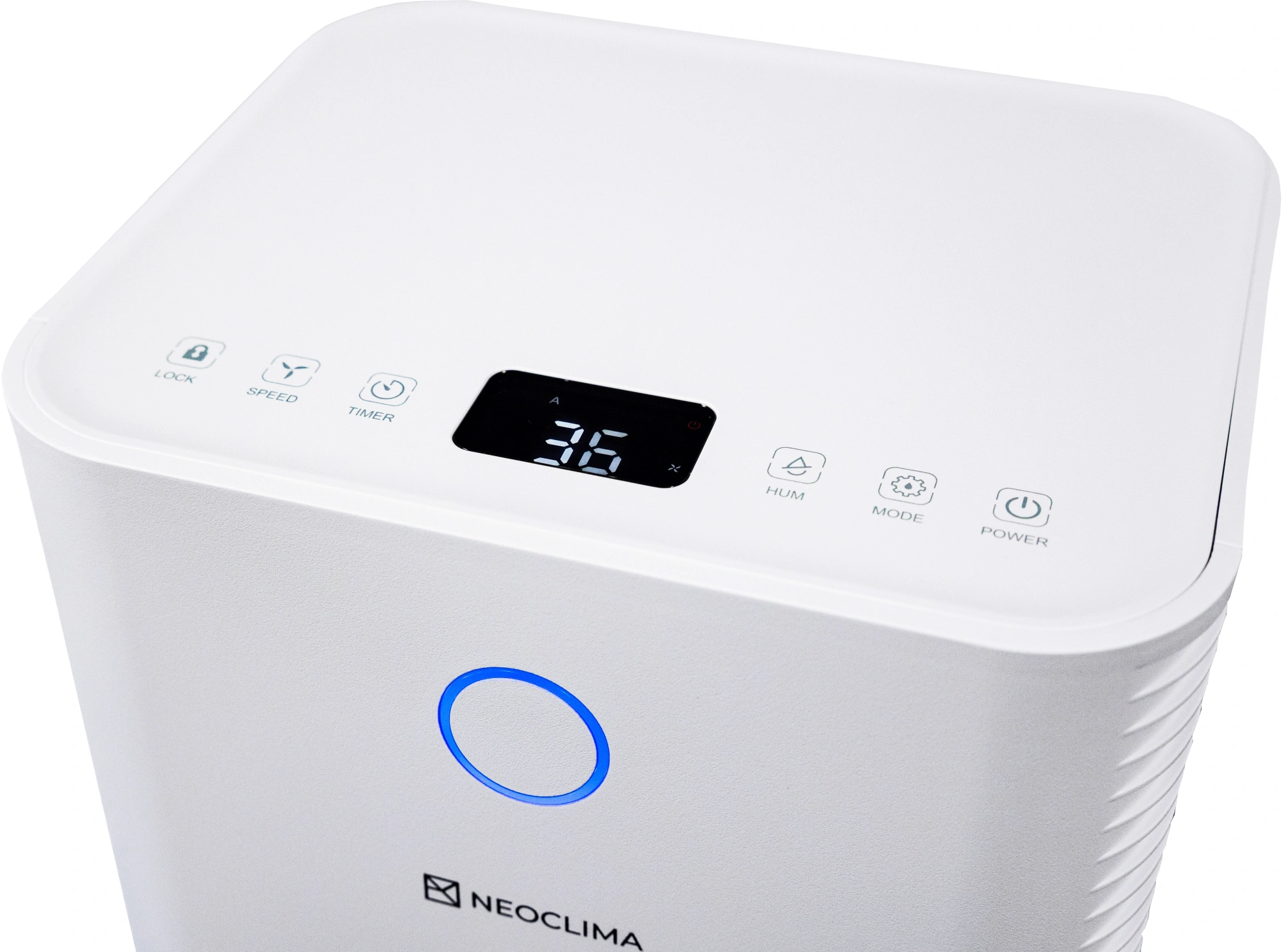 Осушитель воздуха Neoclima ND-10AZ 167Вт бытовой белый