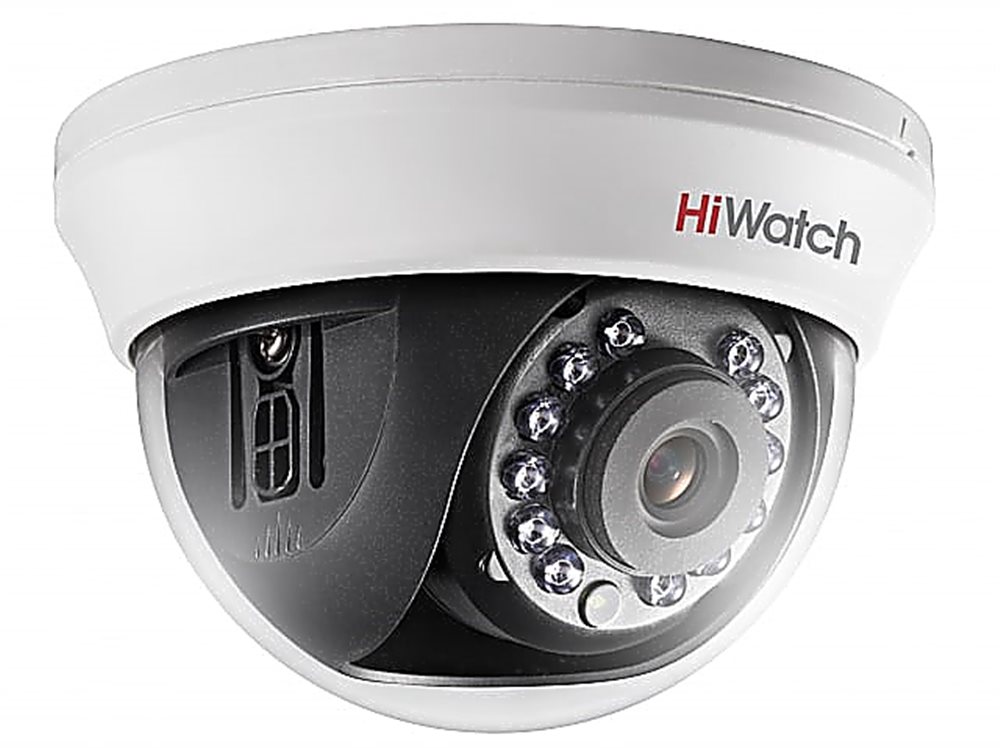 DS-T591(C) (3.6 mm) - 5Мп внутренняя купольная HD-TVI камера с ИК-подсветкой до 20м