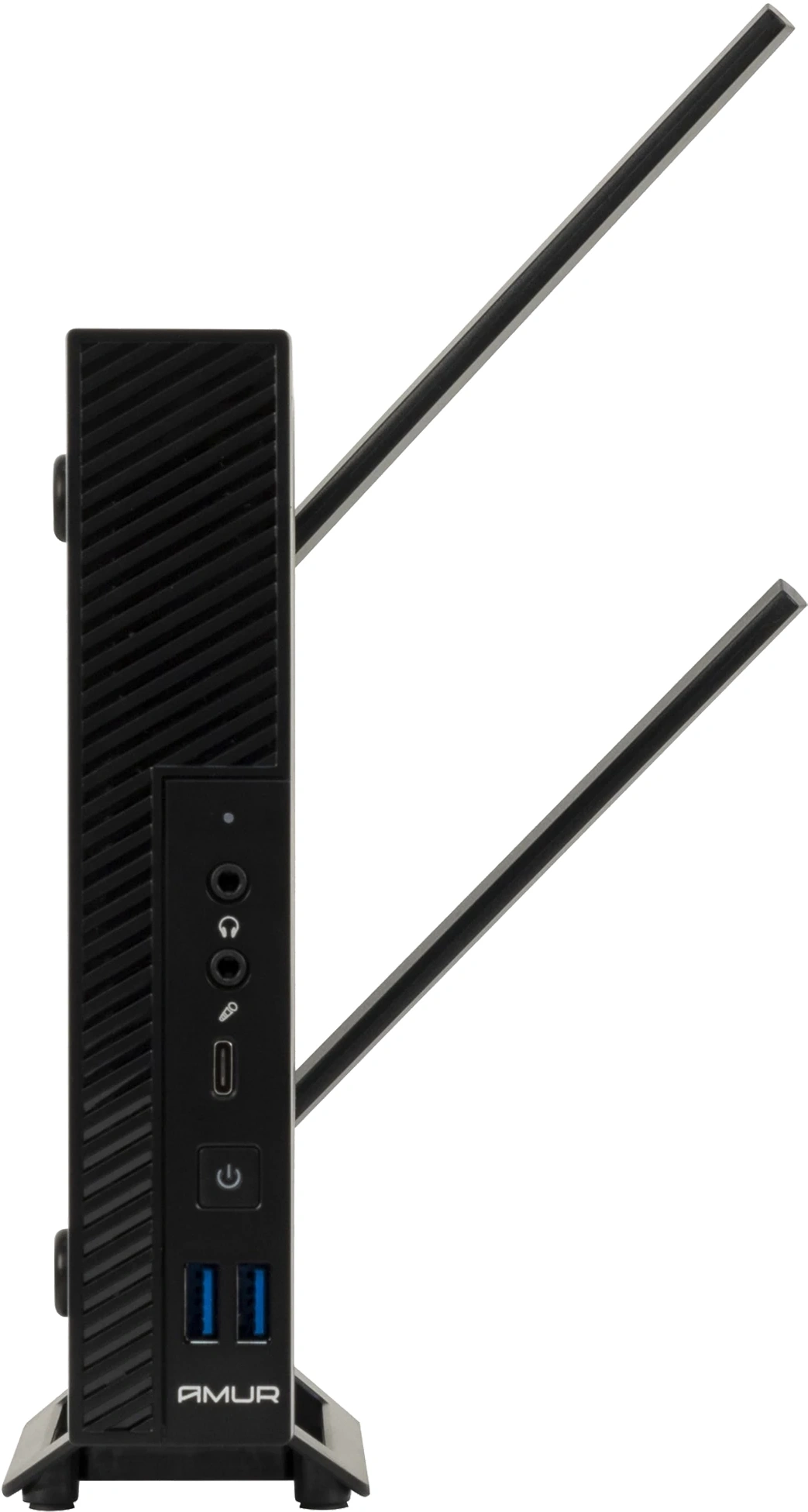 ПК Мини Amur Финвал H6I12 i5 12400 (2.5) 16Gb SSD512Gb UHDG 730 FreeDOS GbitEth WiFi BT 120W черный (RUS) (2147545)