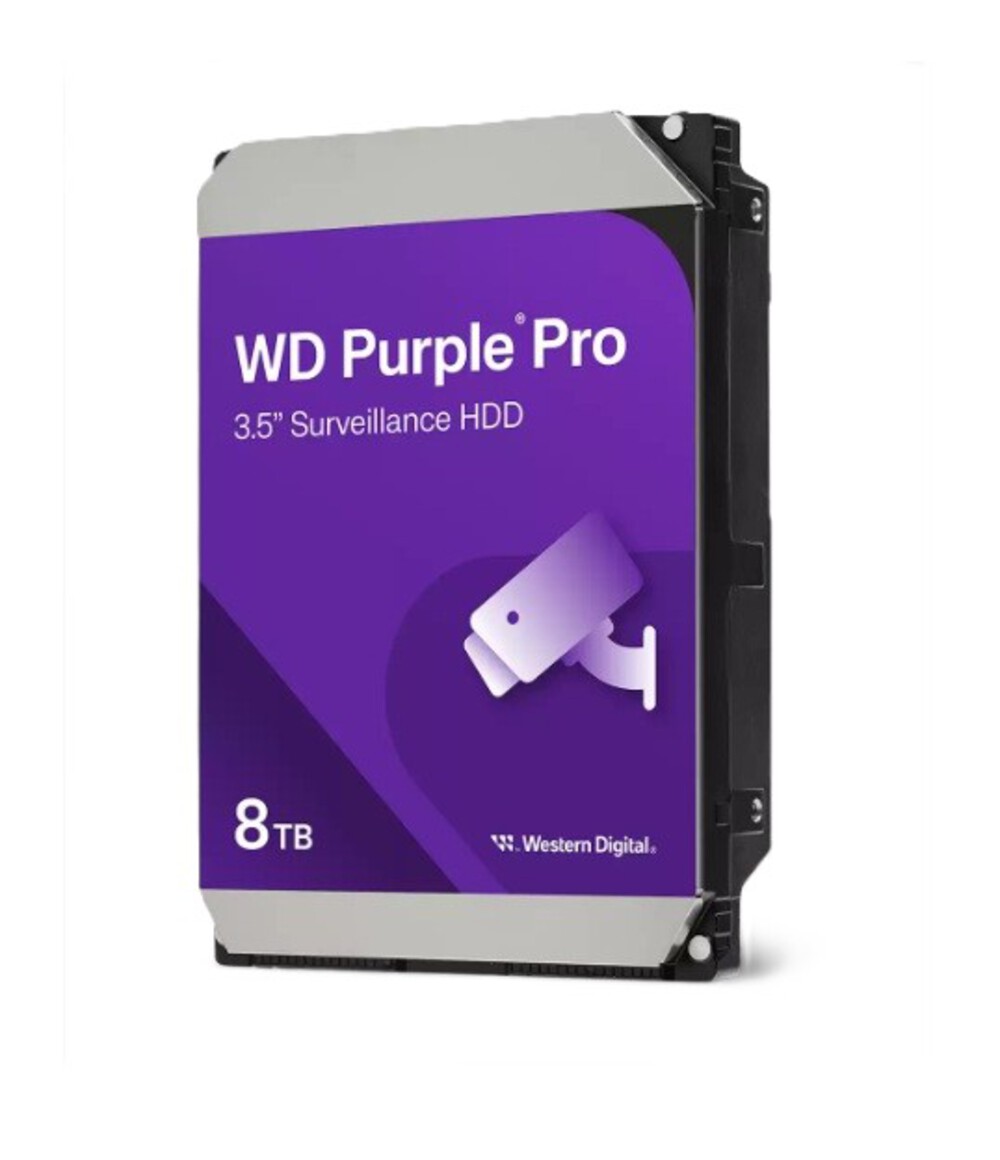 Жесткий диск WD Purple Pro WD8002PURP, 8ТБ, HDD, SATA III, 3.5"
