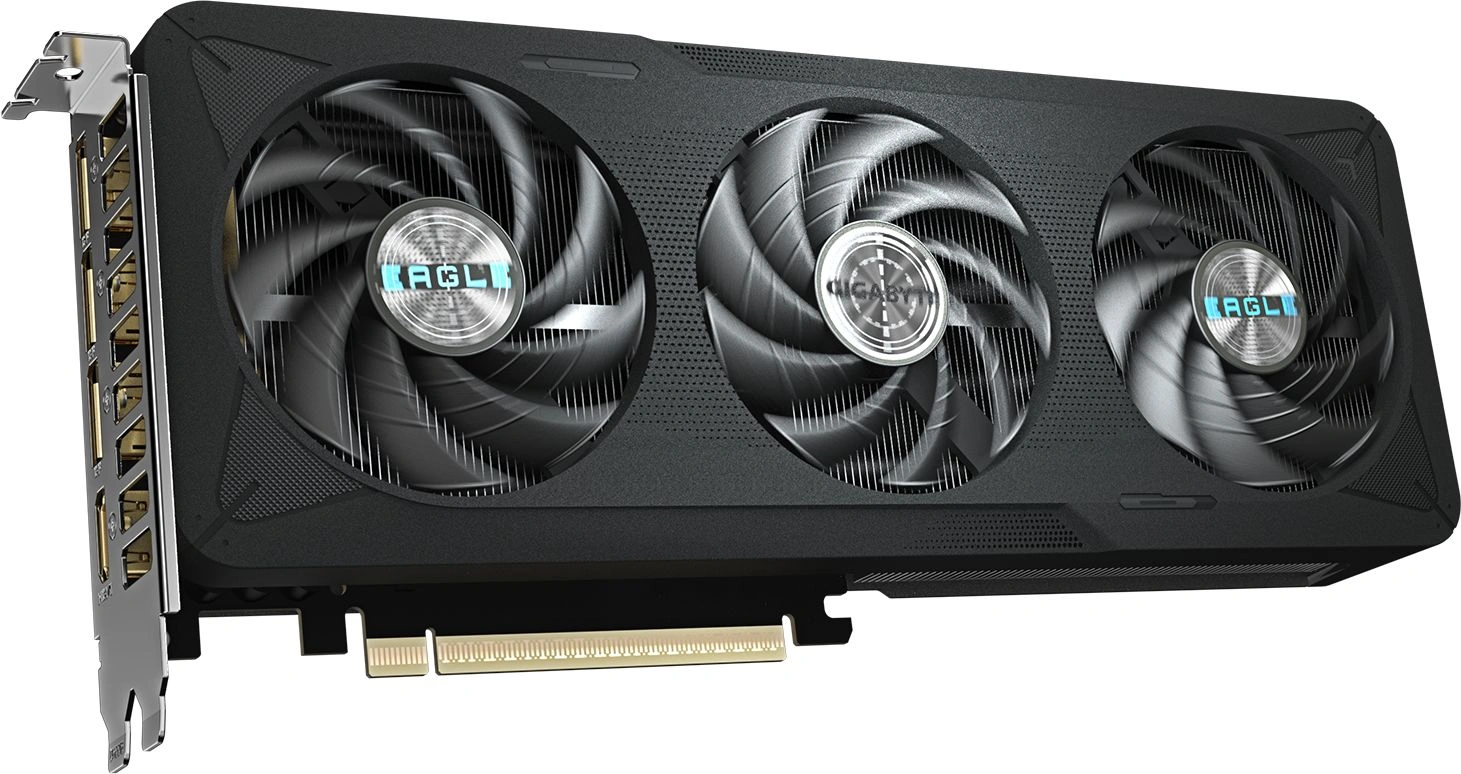 Видеокарта Gigabyte PCI-E 5.0 GV-N506TEAGLEMAX OC-16GD 1.0 NVIDIA GeForce RTX 5060TI 16Gb 128bit GDDR7 2617/28000 HDMIx1 DPx3 HDCP Ret