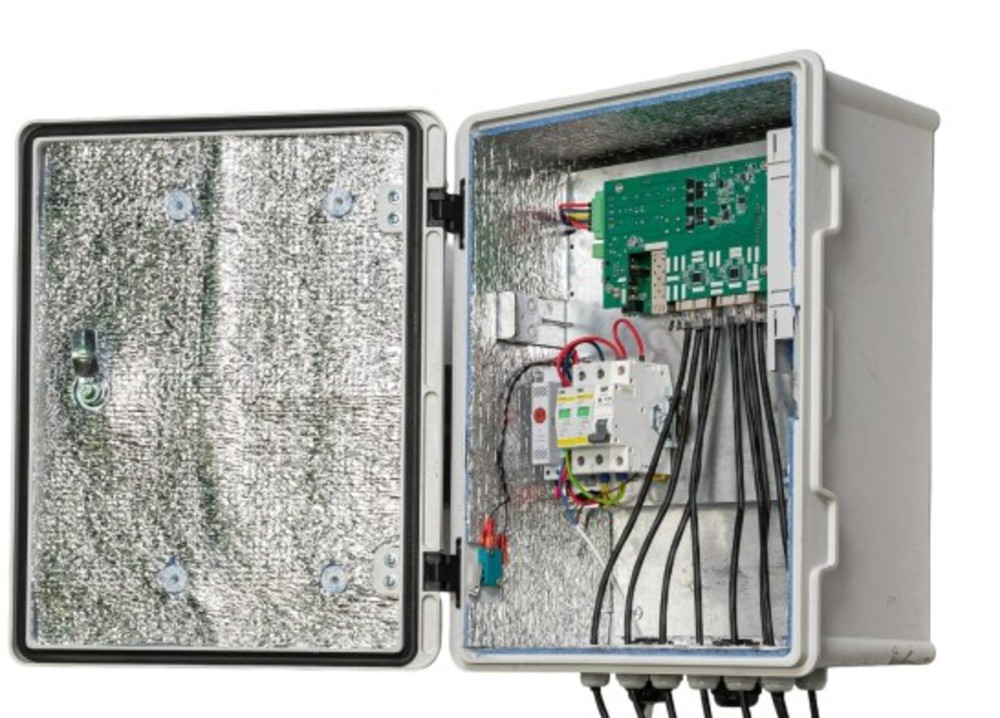 Mastermann MM8GPoE-2SFP - Коммутатор уличный. Порты PoE - 8 шт. по 30 Вт. Порты SFP - 2 шт. Оптический кросс. 2 источника питания. Грозозащита. Защитный автомат. Корпус из композитного материала, не подвержен коррозии. Габаритные размеры ШВГ 334*417*200 м