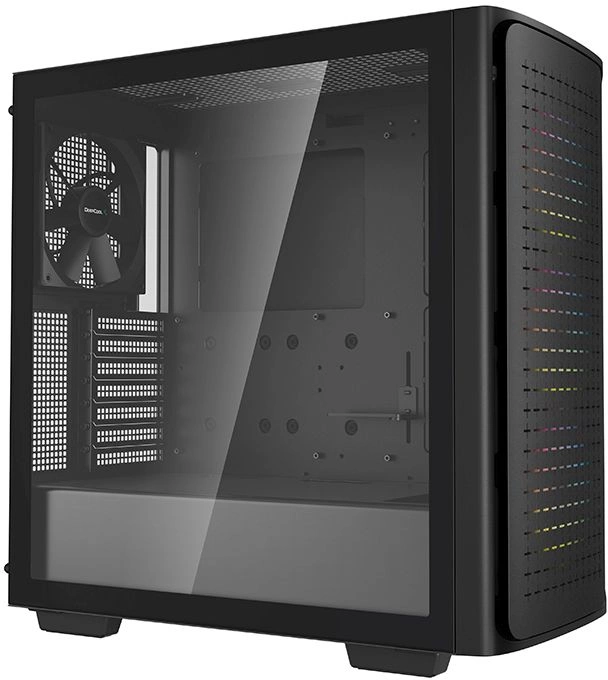 Корпус Deepcool CK560 черный без БП ATX 3x120mm 4x140mm 2xUSB3.0 audio bott PSU