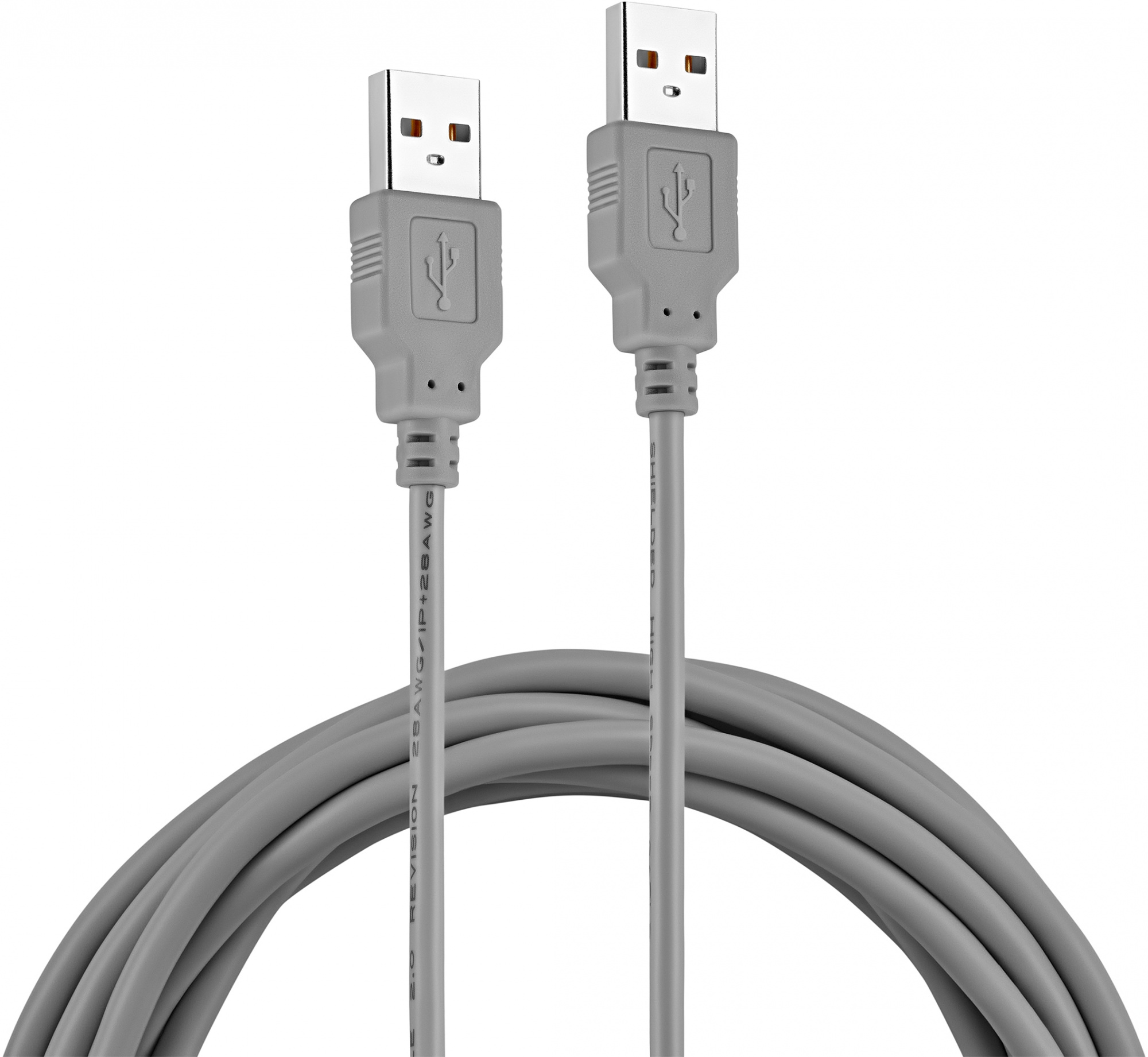 Кабель Buro USB A(m) USB A(m) 3м (BHP RET USB_AM30) серый (блистер)