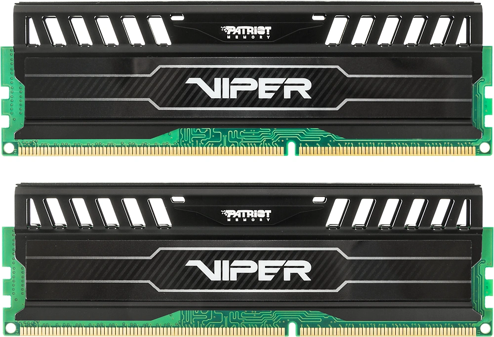 Память DDR3 2x4GB 1600MHz Patriot PV38G160C9K Viper 3 RTL PC3-12800 CL9 DIMM 240-pin 1.5В с радиатором Ret
