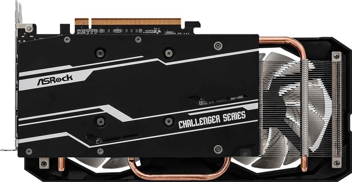 Видеокарта Asrock PCI-E 4.0 RX7600 CL 8GO AMD Radeon RX 7600 8Gb 128bit GDDR6 1770/18000 HDMIx1 DPx3 HDCP Ret