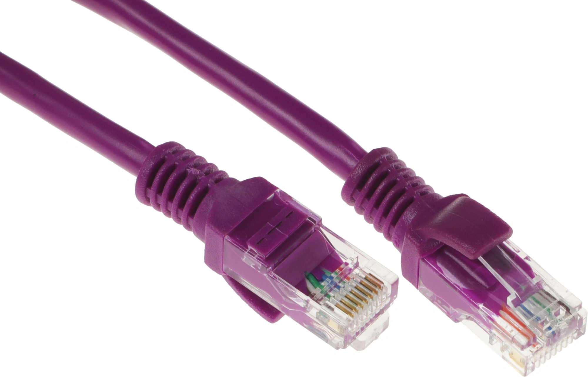 Патч-корд Premier PP12-1.5M/V 1000Гбит/с UTP 4 пары cat.5E CCA molded 1.5м фиолетовый RJ-45 (m)-RJ-45 (m)