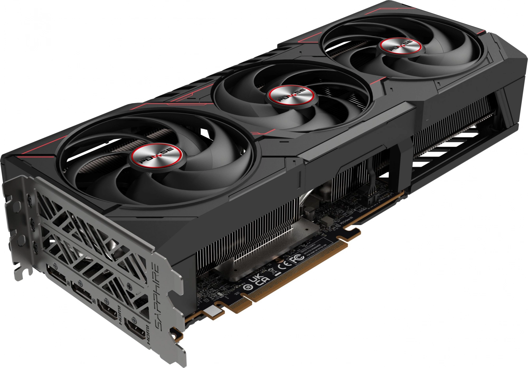 Видеокарта Sapphire PCI-E 5.0 11348-03-20G PULSE AMD RADEON RX 9070 XT GAMING 16GB AMD Radeon RX 9070XT 16Gb 256bit GDDR6 2400/20000 HDMIx2 DPx2 HDCP Ret