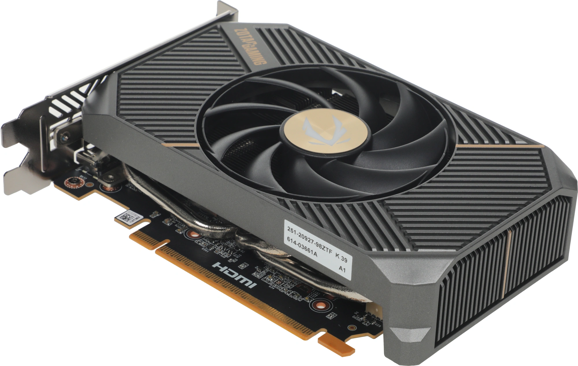 Видеокарта Zotac PCI-E 5.0 RTX 5050 SOLO 8GB NVIDIA GeForce RTX 5050 8Gb 128bit GDDR6 2572/20000 HDMIx1 DPx3 HDCP Ret