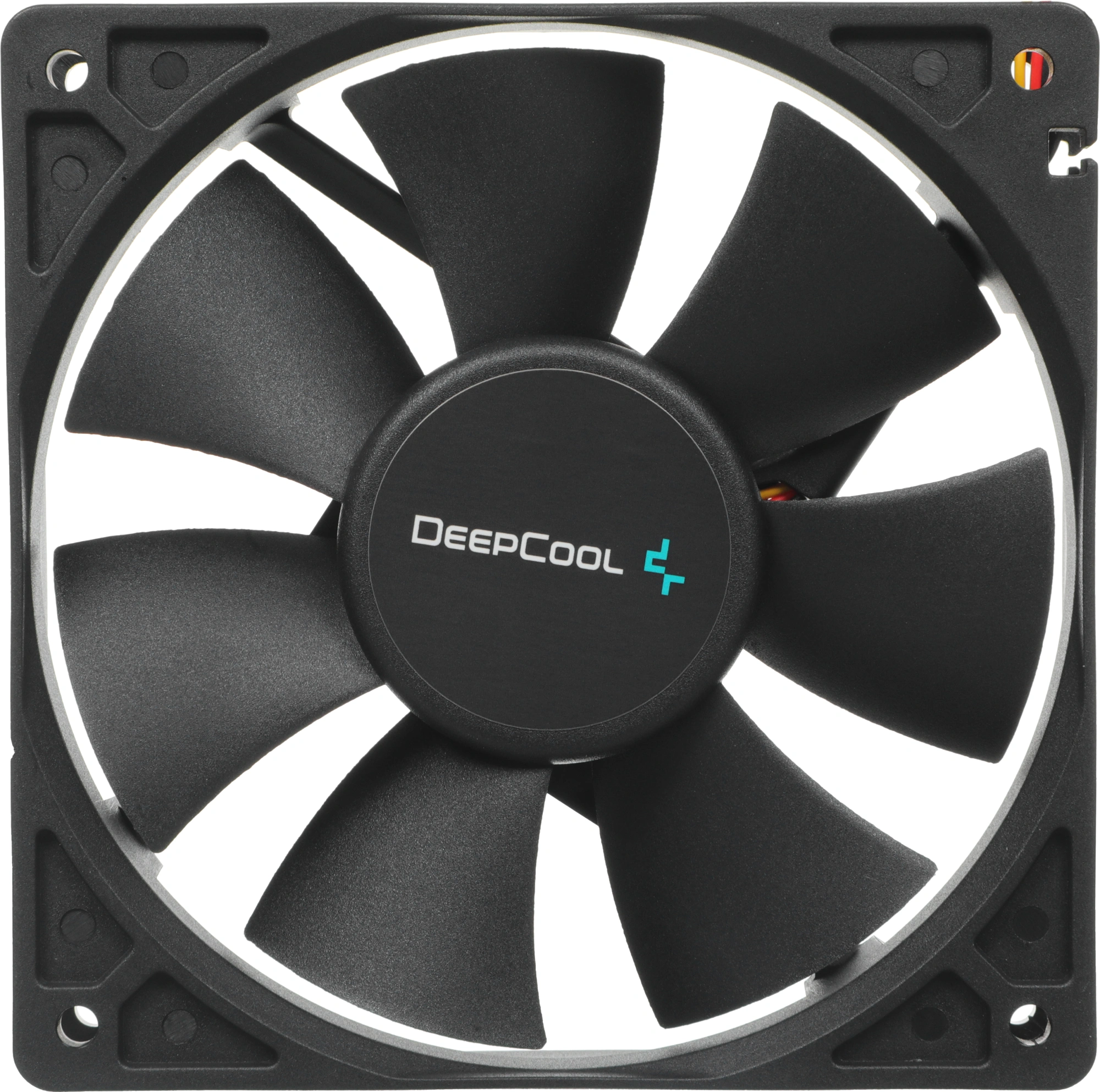 Вентилятор для корпуса Deepcool XFan 120 120х120x25 черный 3-pin 4-pin (Molex) 24дБ (DP-FDC-XF120) Ret