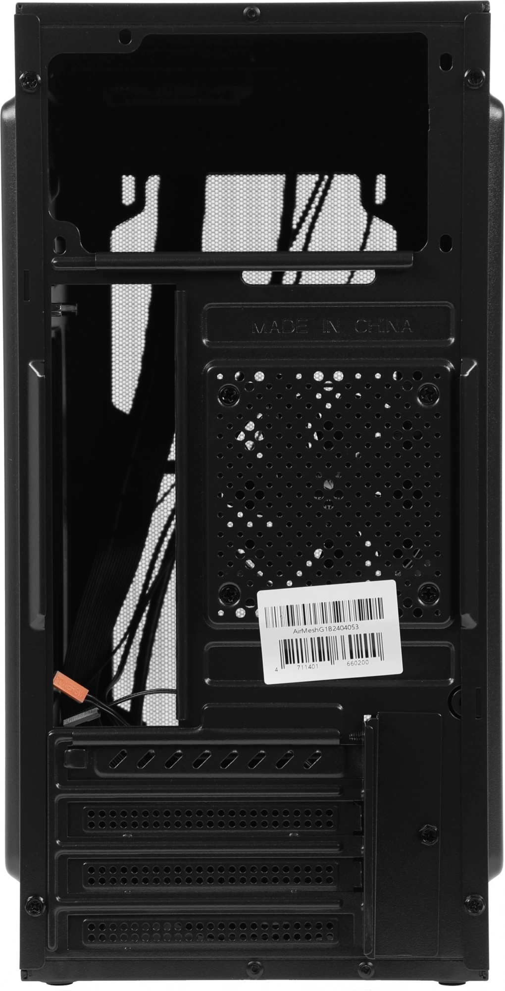 Корпус Formula Air Mesh G1 черный без БП mATX 1x80mm 2xUSB2.0 audio