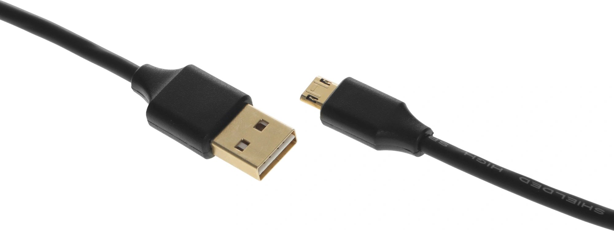 Кабель Buro Reversible BHP MICROUSB 1M USB (m)-micro USB (m) 1м черный