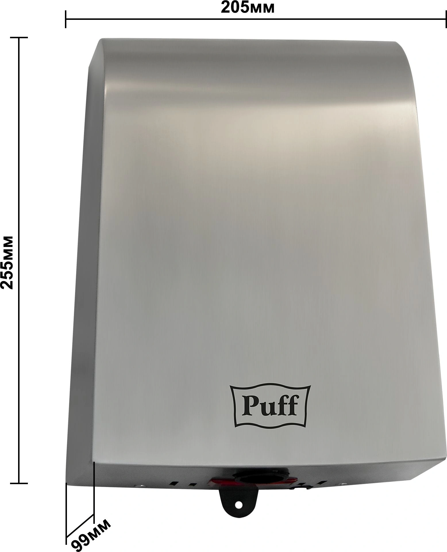 Сушилка для рук Puff 8950 1000Вт хром