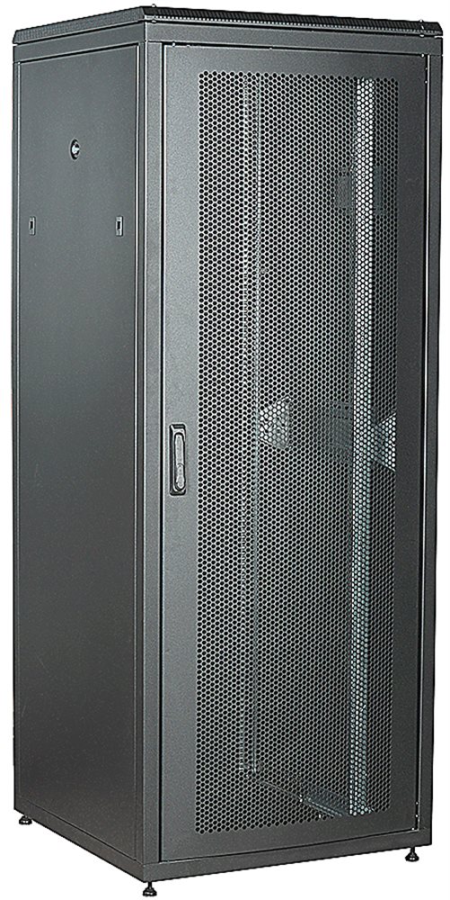 LN05-33U88-PM - ITK LINEA N 33U 800х800мм перф. пер. дв. задн. металл. чер.