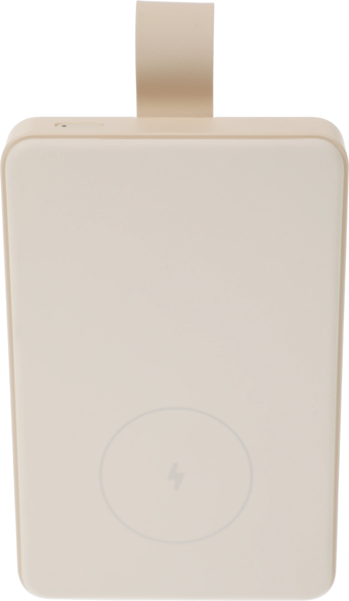 Мобильный аккумулятор Xiaomi BHR9074GL 6000mAh Qi 15W 2.4A USB-C беспров.зар. бежевый
