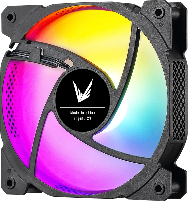 Вентилятор для корпуса Formula Cosmic 12BK RGB 120х120x25 черный 3-pin 4-pin (Molex) 22.3дБ (COSMIC 12BK FR) Ret