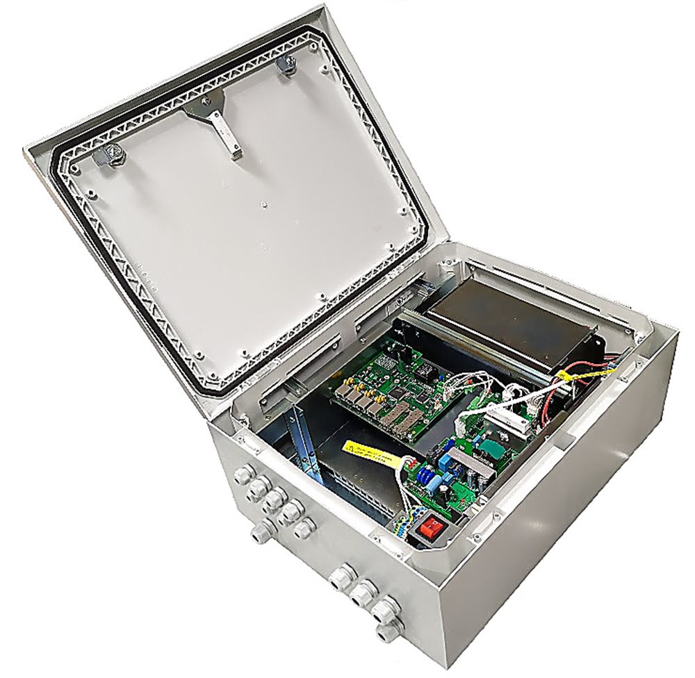 PSW-2G+UPS-Box - Уличный гигабитный бесперебойный коммутатор TFortis для подключения 4х камер, PoE 160 Вт (ККС-2 не входит в комплектацию)