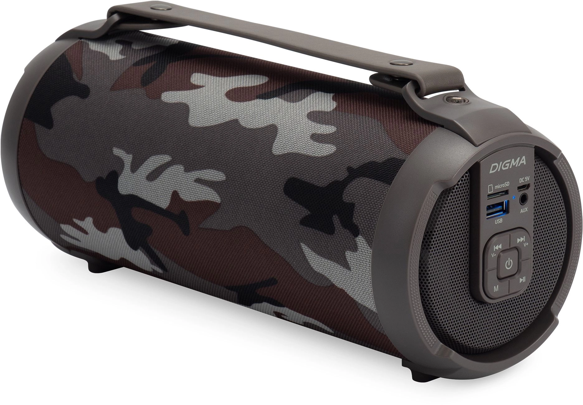 Колонка порт. Digma D-PS1520 камуфляж/камуфляж 16W 1.0 BT 10м 1500mAh (SP1520C)