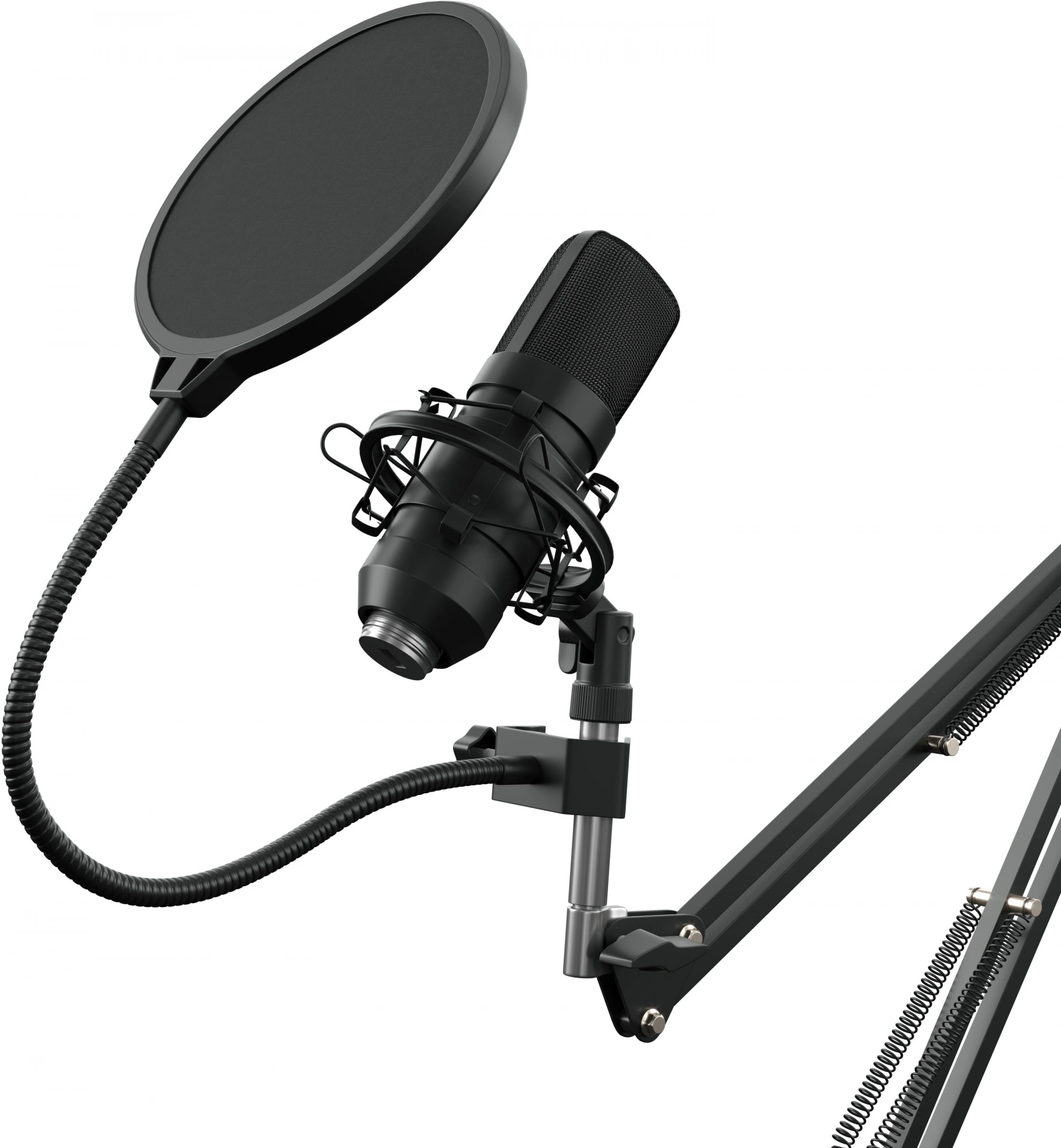 Микрофон проводной Оклик SM-700G 2.5м черный