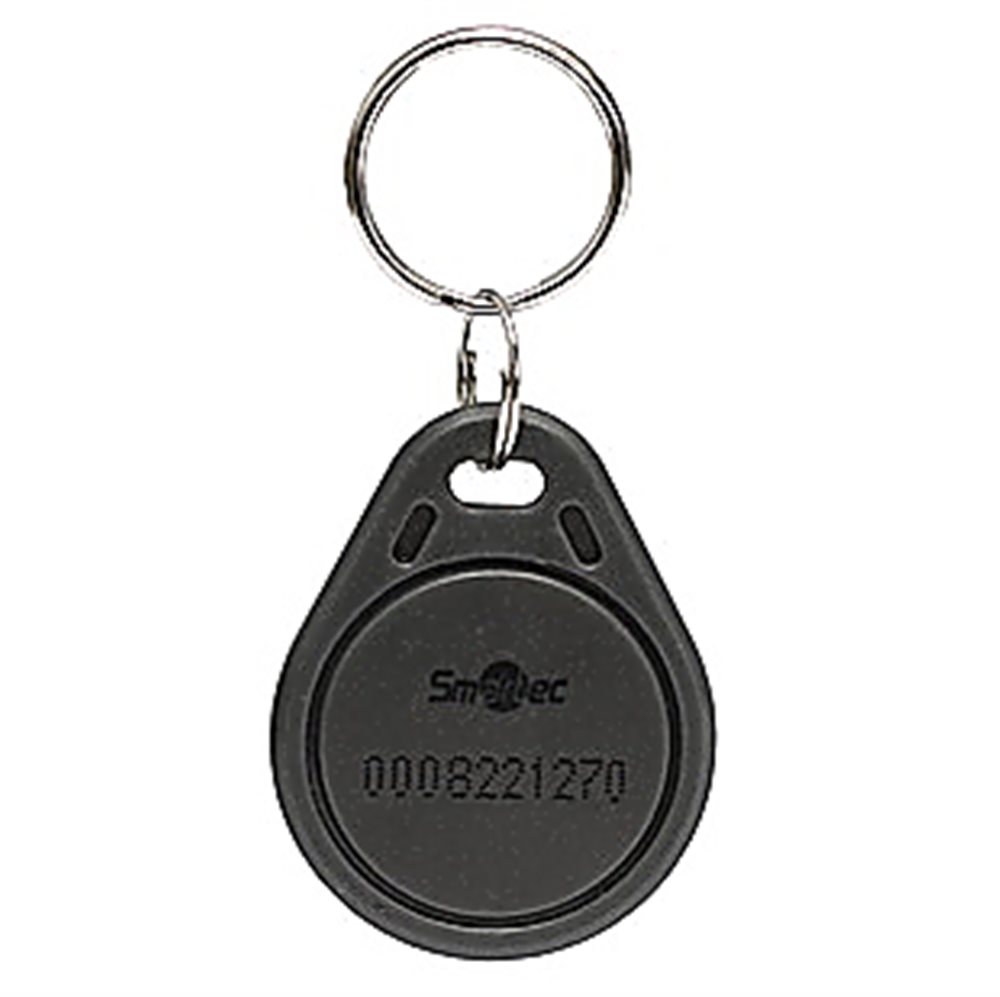ST-PT011MF-GR - Cмарт брелок Smartec Mifare-совместимая 1K, серый, 40х32х4 мм