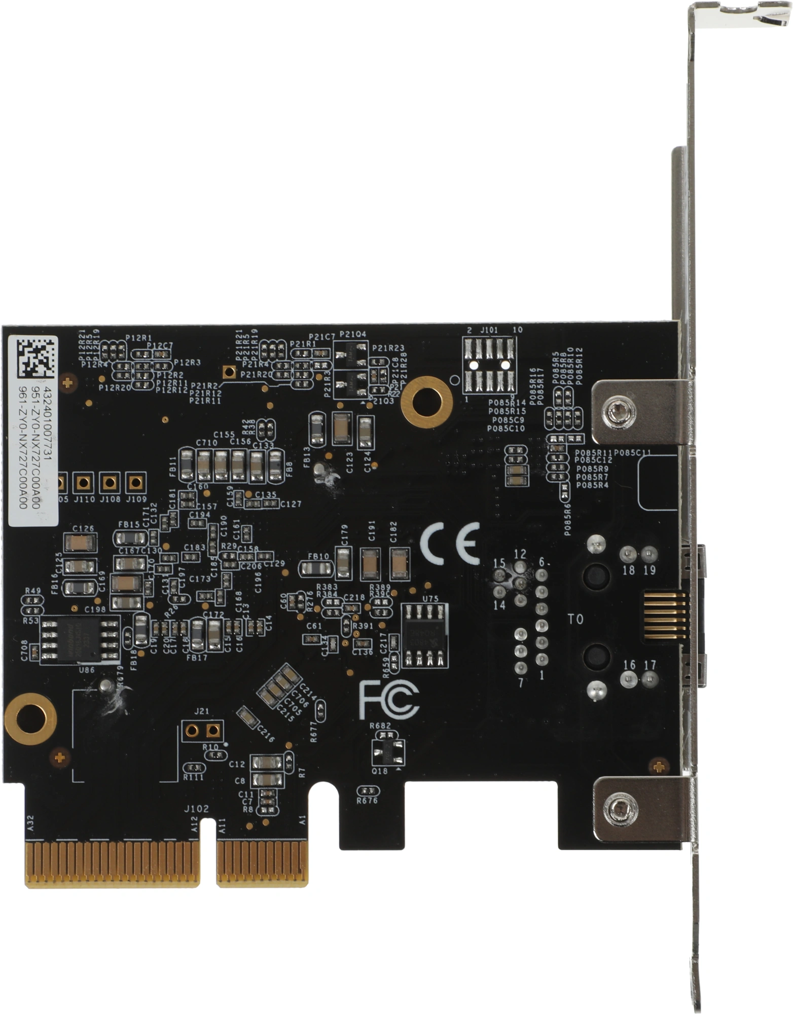 Сетевая карта 10G Ethernet Zyxel XGN100C-ZZ0102F PCI Express x4