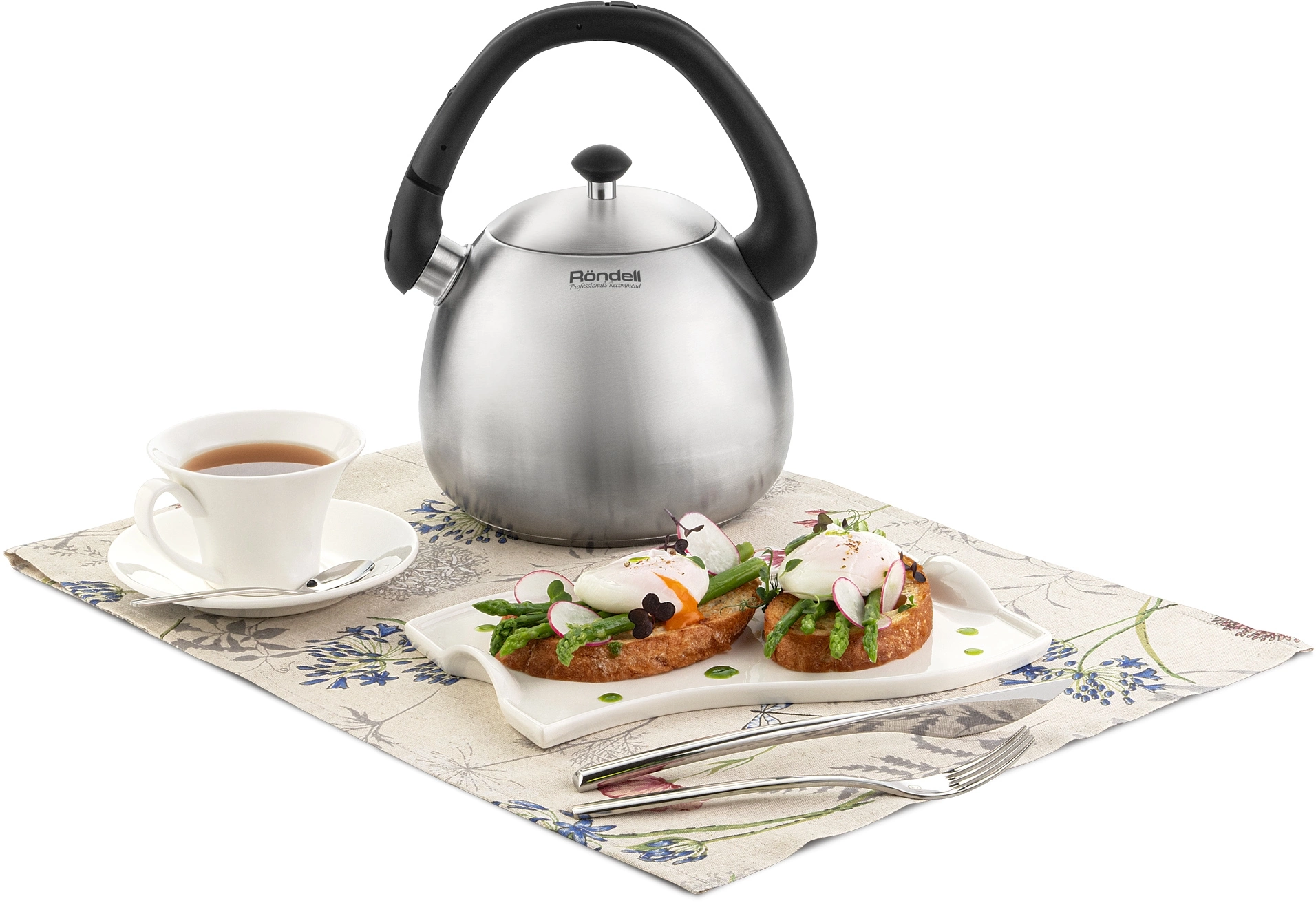 Чайник металлический Rondell Esfera RDS-1656 3л. стальной