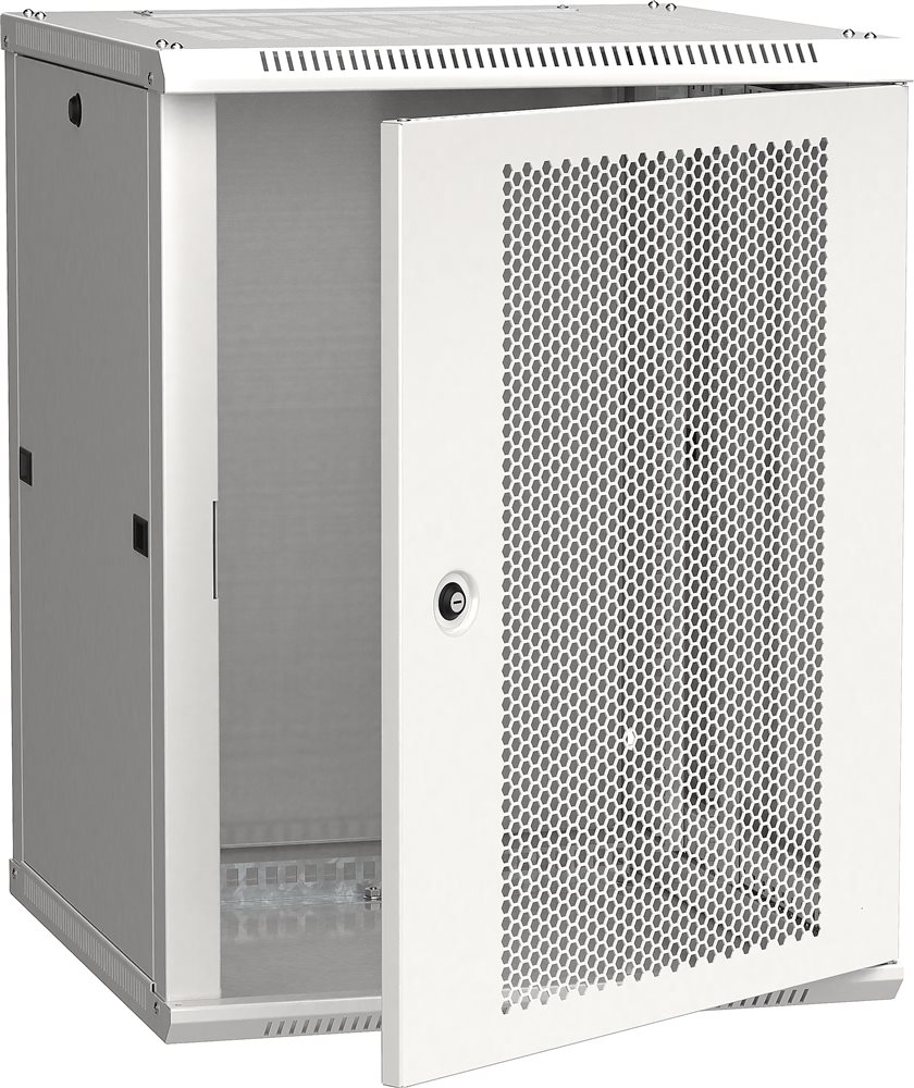LWR3-12U66-PF - ITK Шкаф настенный LINEA W 12U 600х600мм дверь перфорированная RAL 7035