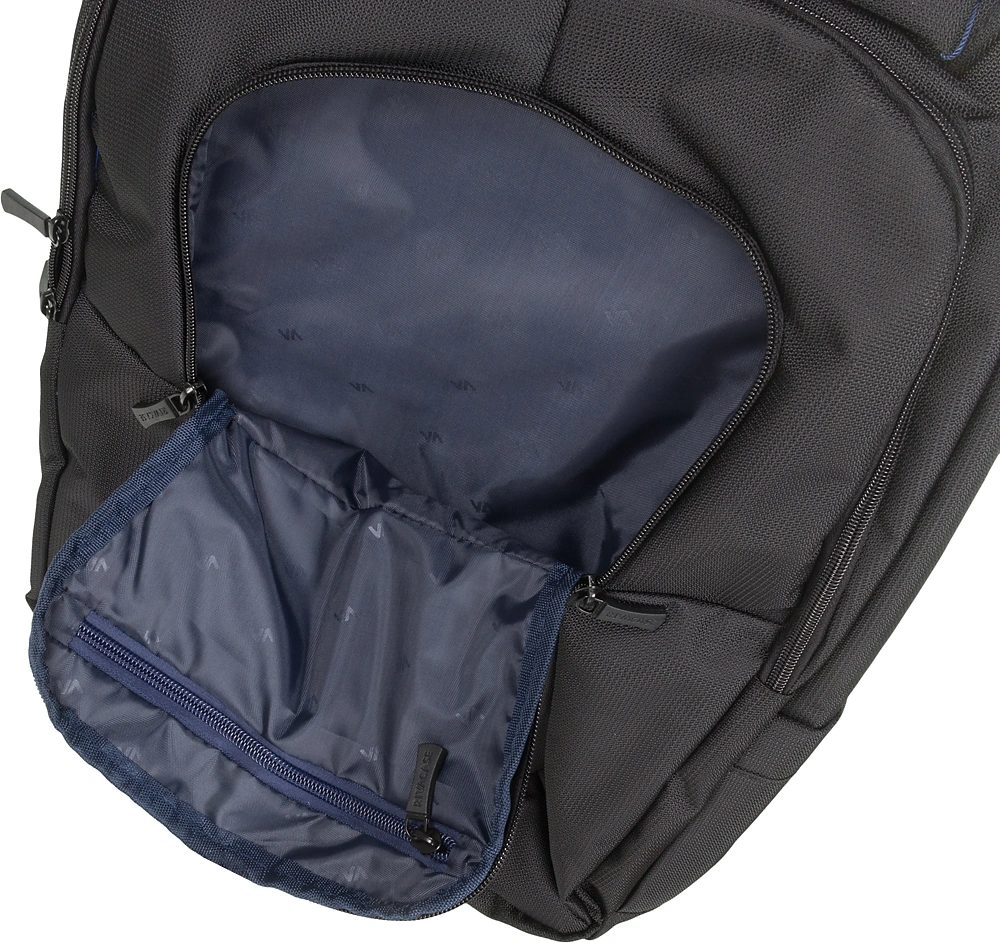 Рюкзак для ноутбука 17" Riva 8460 черный полиэстер (8460 BLACK)