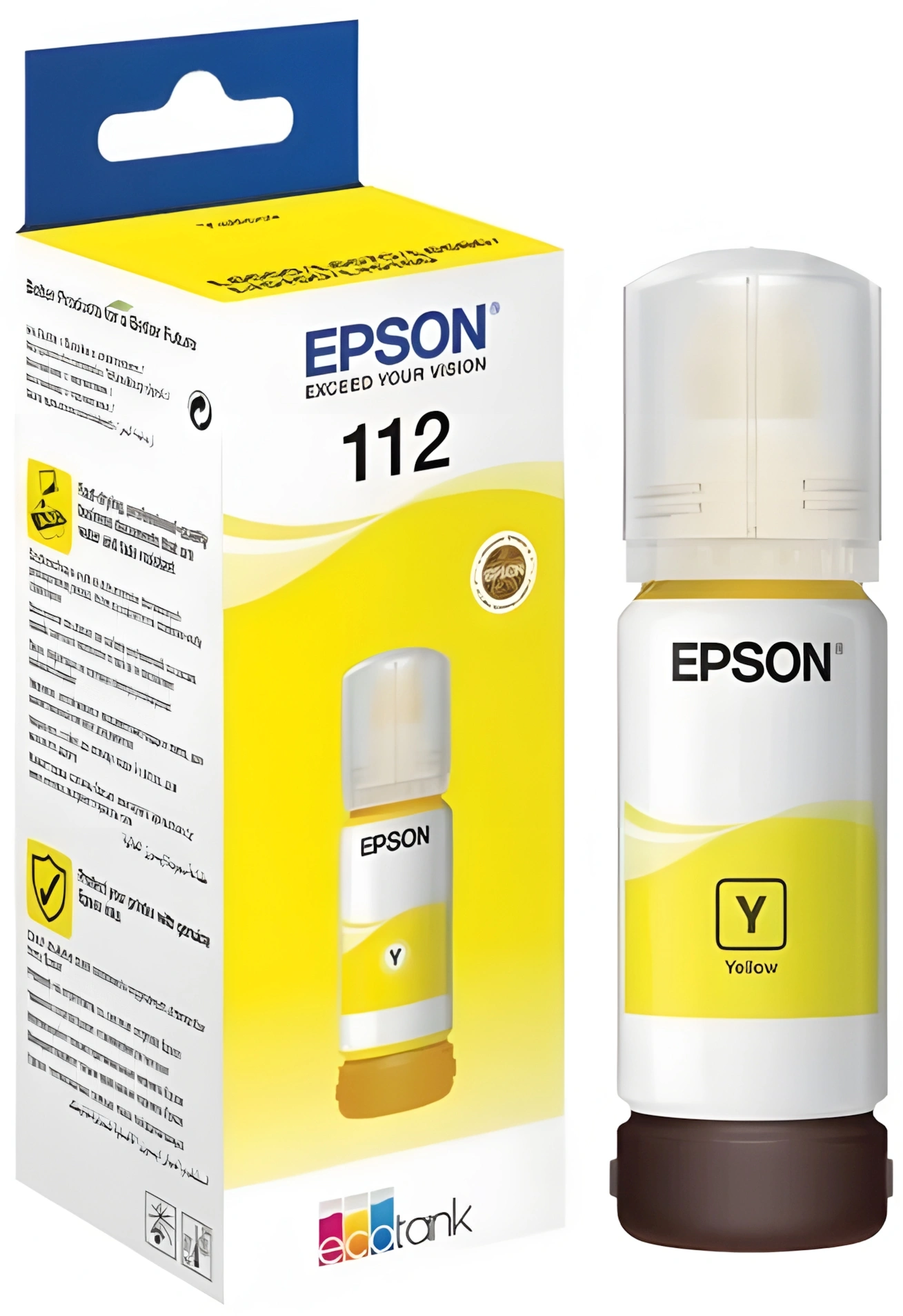 Чернила Epson 112 C13T06C44A желтый70мл для Epson L11160/L15150/L15160