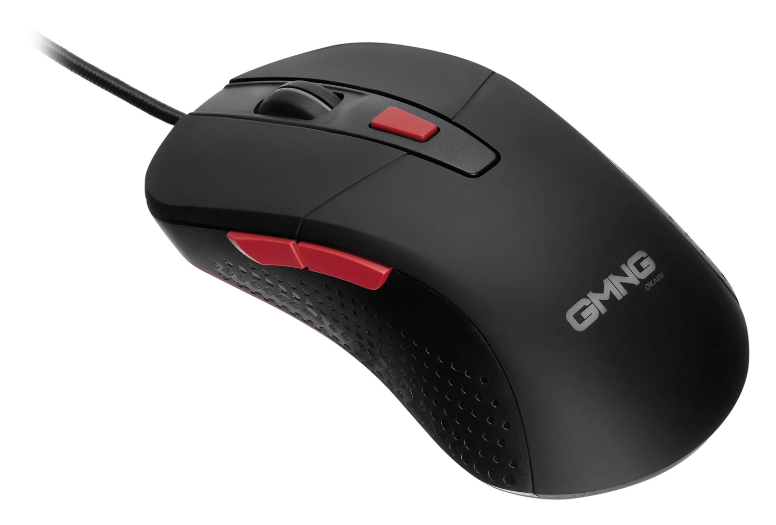Мышь GMNG 720GM черный/красный оптическая 3200dpi USB для ноутбука 6but (1620711)