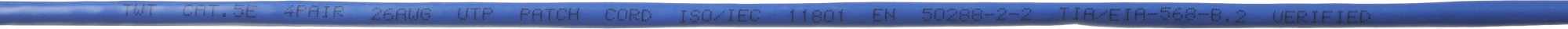 Патч-корд Lanmaster TWT-45-45-15-BL UTP RJ-45 вил.-вилка RJ-45 кат.5E 15м синий ПВХ (уп.:1шт)