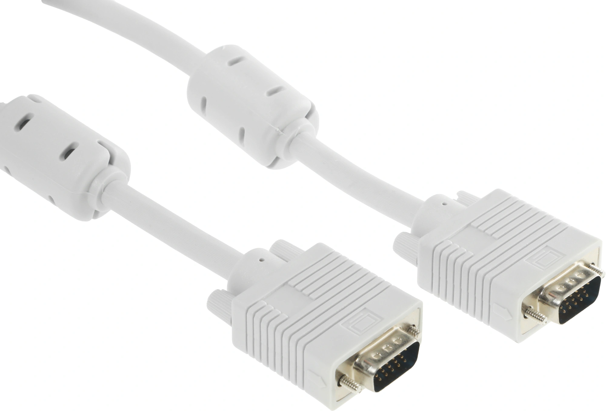 Кабель Buro CAB016S-10 VGA (m) VGA (m) 3м феррит.кольца серый
