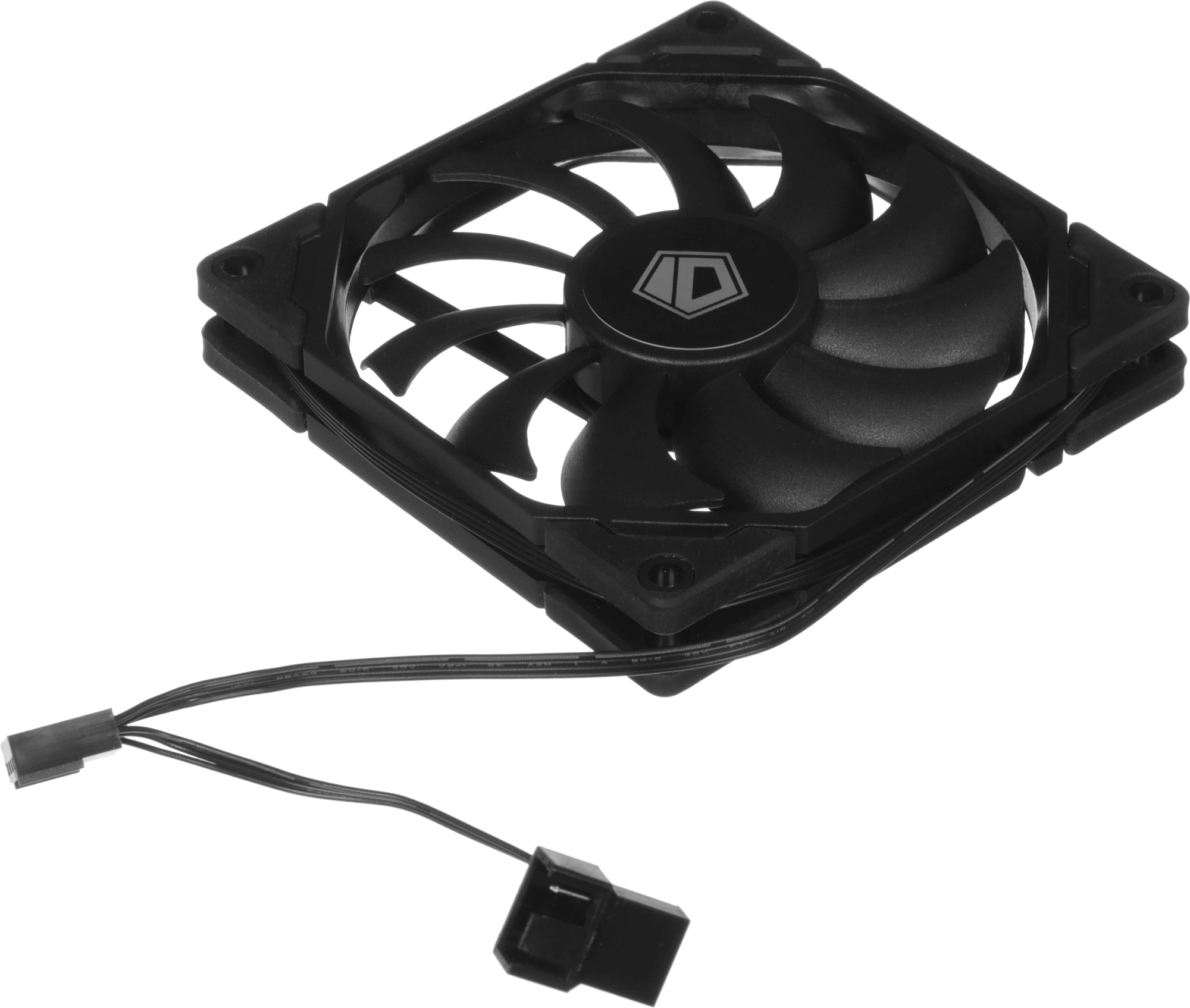 Вентилятор для корпуса ID-Cooling TF-9215-K 92х92x15 черный 4-pin 35дБ Ret