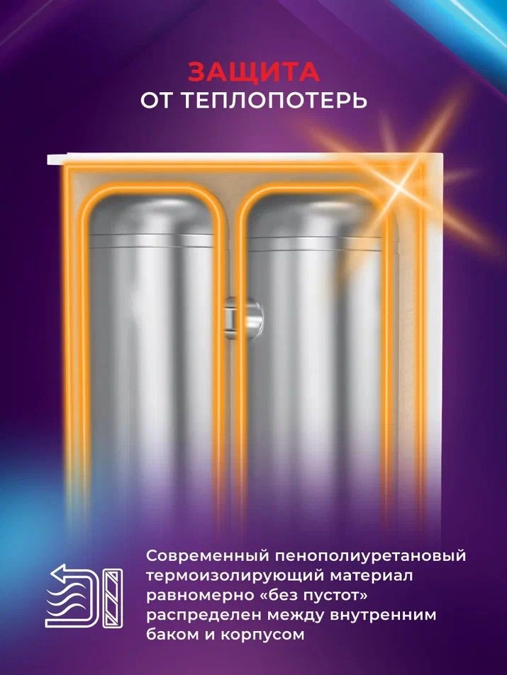 Водонагреватель Royal Clima RWH-SG50-FS 2кВт 50л электрический настенный/белый