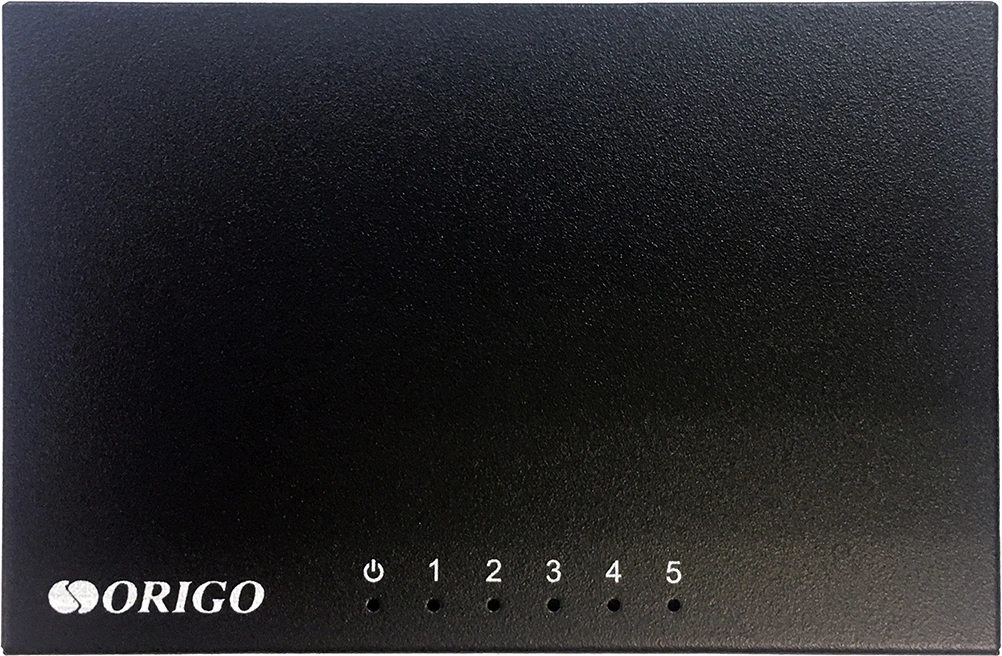 Коммутатор Origo OS2205 OS2205/A2A (L2) 5x1Гбит/с неуправляемый