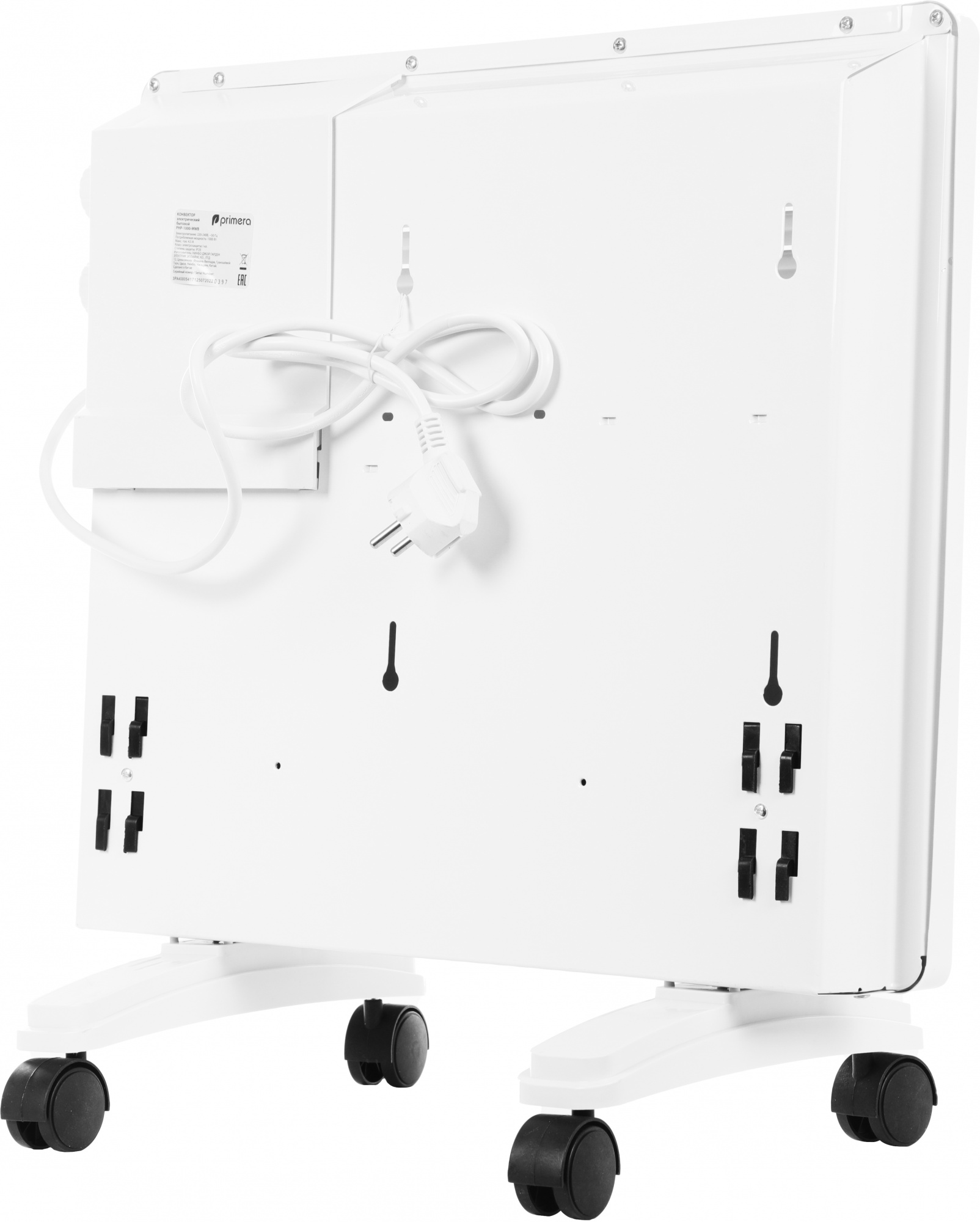 Конвектор Primera PHP-1000-MWB 1000Вт белый