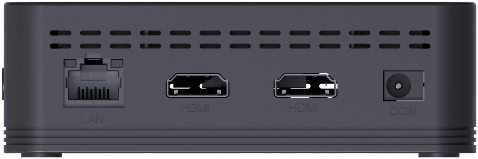 Неттоп Digma Mini Office Cel N4020 (1.1) 8Gb SSD256Gb UHDG 600 CR Windows 11 Pro GbitEth WiFi BT 36W черный (DPCN-8CXW01)