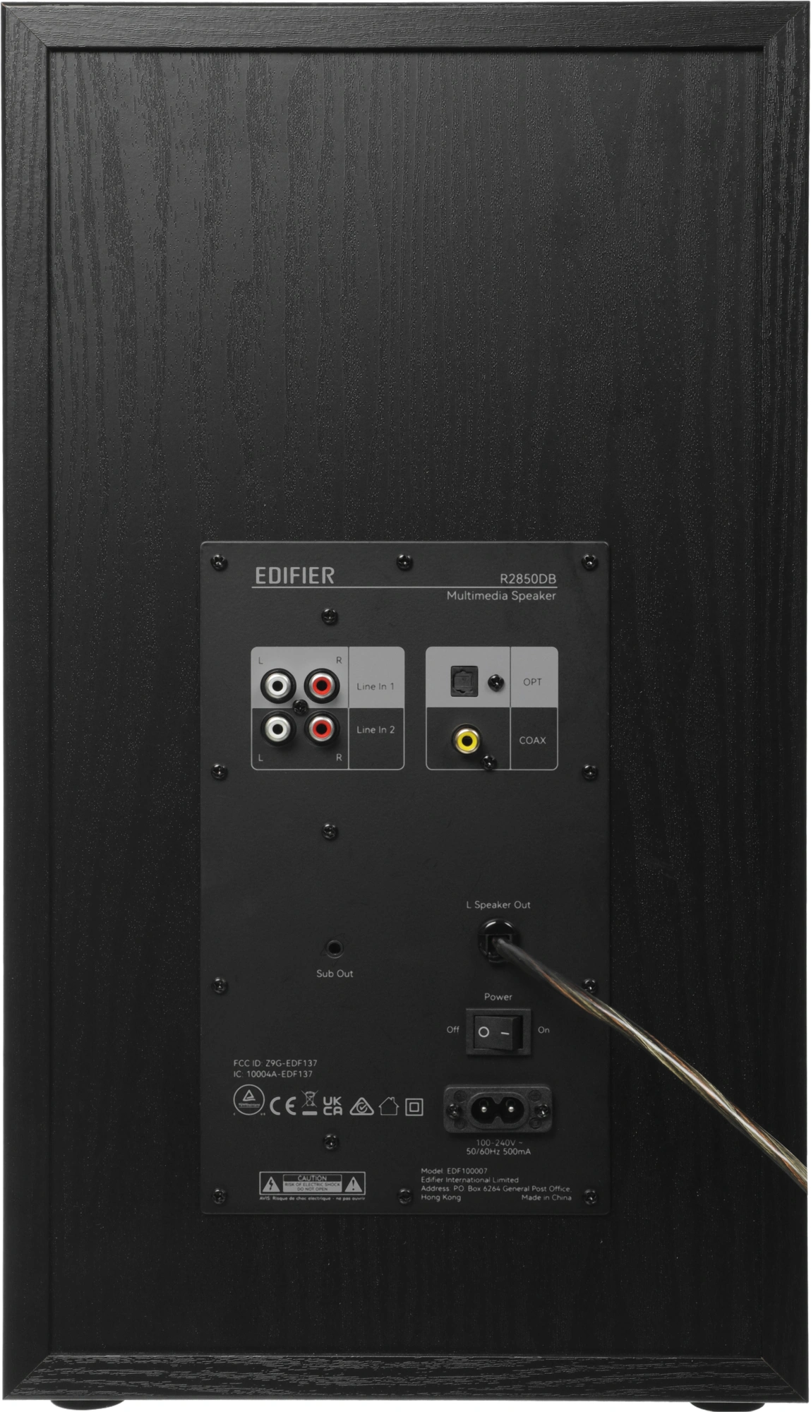 Колонки Edifier R2850DB 2.0 черный 150Вт BT