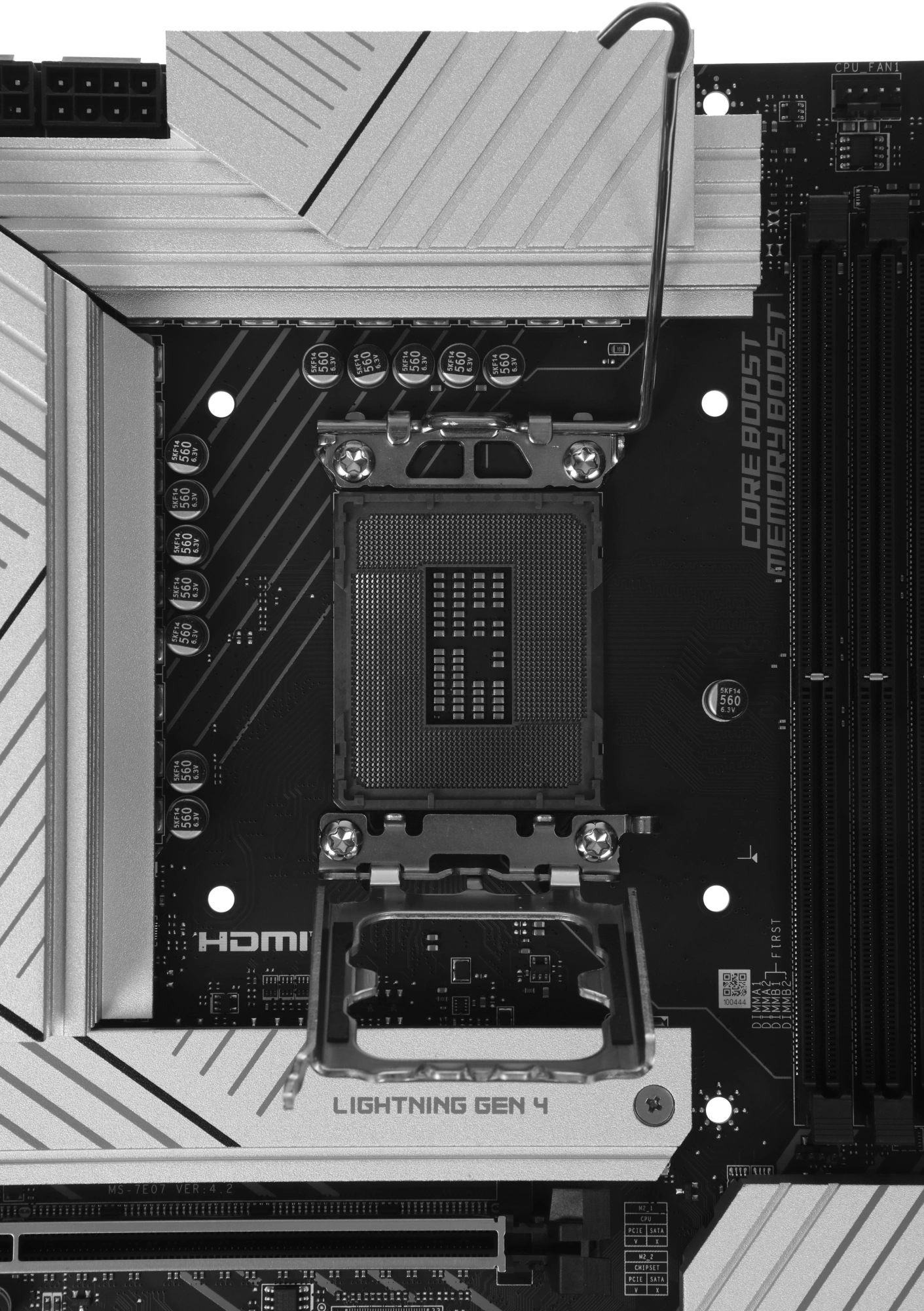 Материнская плата MSI PRO Z790-A MAX WIFI Soc-1700 Intel Z790 4xDDR5 ATX AC`97 8ch(7.1) 2.5Gg RAID+HDMI+DP