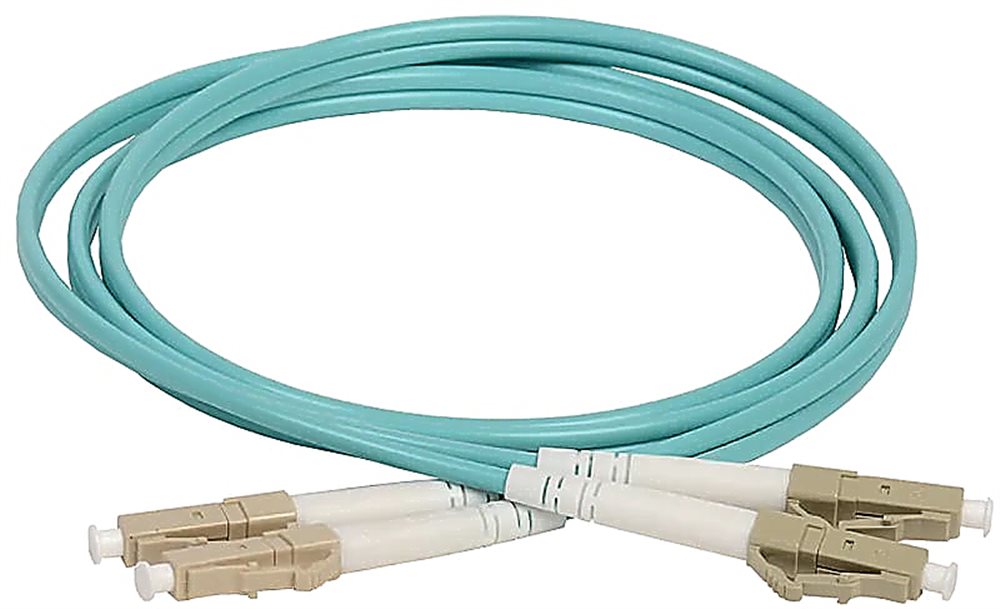 FPC5003-LCU-LCU-C2L-1M ITK Оптический коммутационный соединительный шнур (патч-корд), MM, 50/125 (OM3), LC/UPC-LC/UPC, (Duplex), 1м