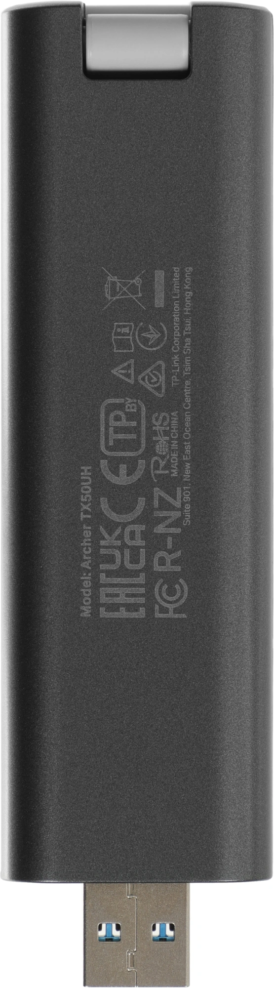 Сетевой адаптер Wi-Fi TP-Link Archer TX50UH AX3000 USB 3.0 (ант.внутр.) 2ант.