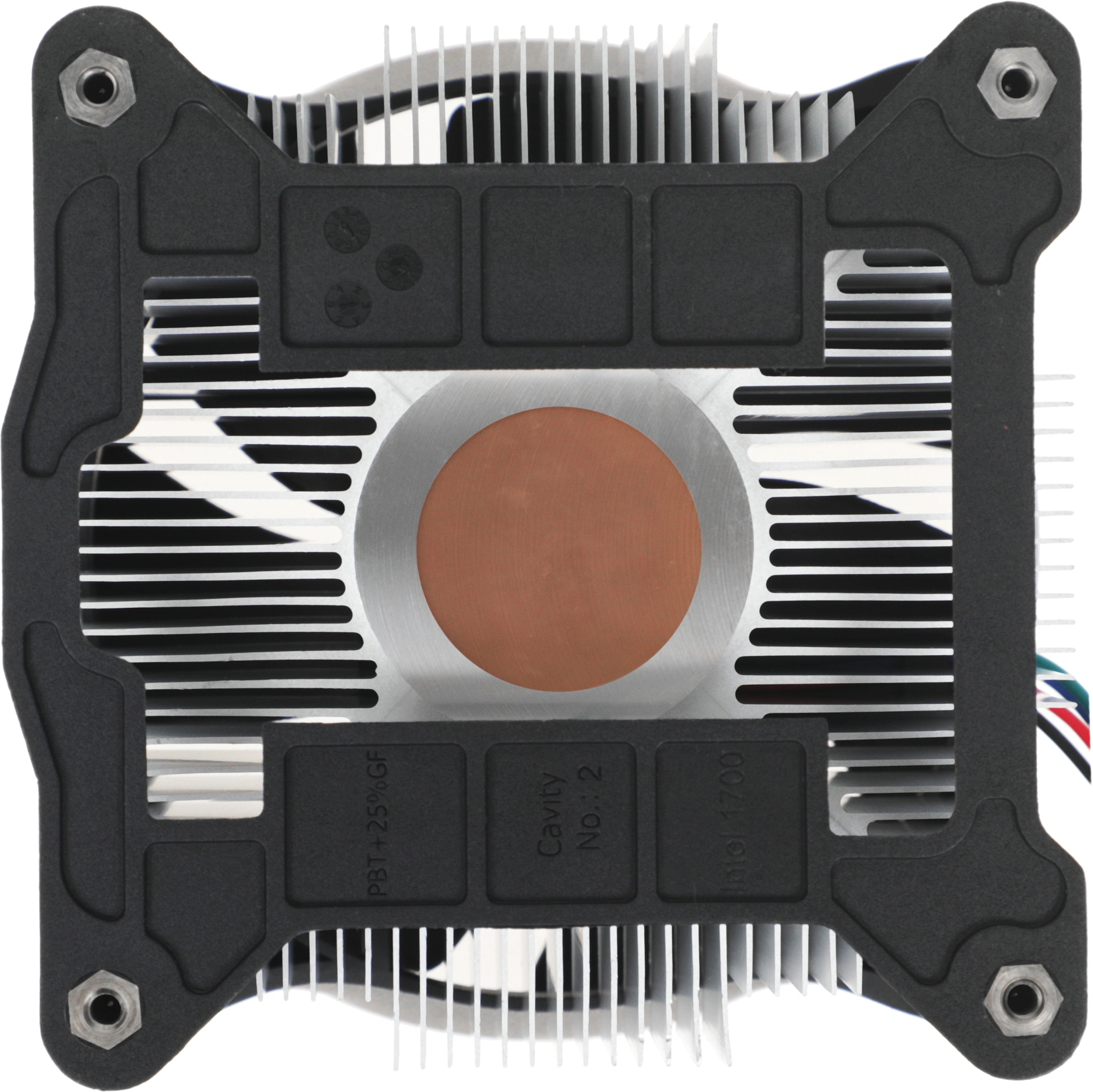 Устройство охлаждения(кулер) Deepcool Theta 31 PWM Soc-1700/1851 черный/синий 4-pin 30.3dB Al+Cu 95W 424gr Ret (DP-ICAS-T31P-17)